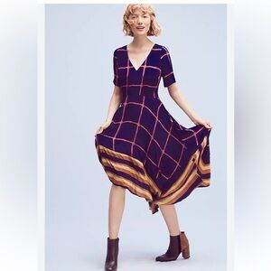 HD in Paris Navy and Pink High Low Dress